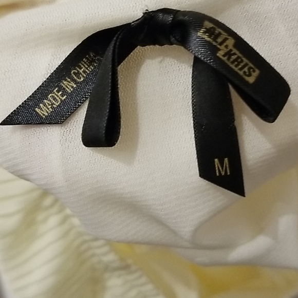 ALi Kris pleated spaghetti Cami tank top size M - Picture 4 of 7